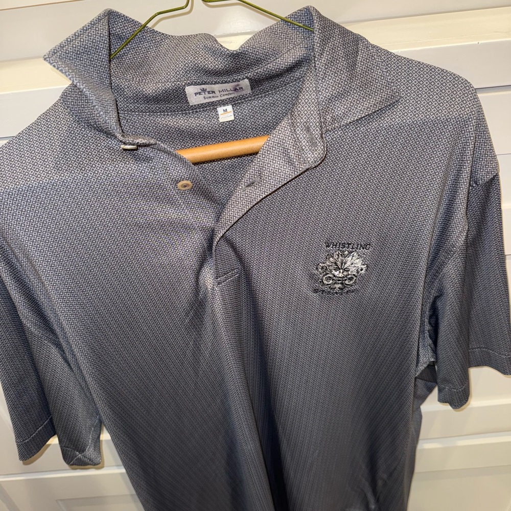 Peter Millar Blue Polo Shirt